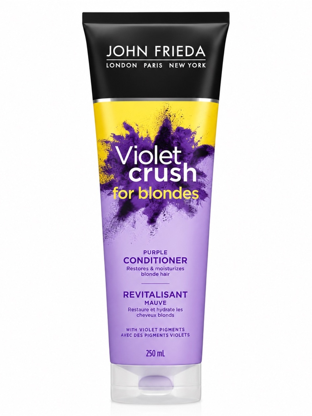 JOHN FRIEDA VIOLET CRUSH DAILY PURPLE CONDITIONER 250ML - BRAND NEW